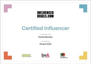 certified influencer